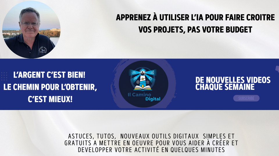 Lancement du blog et de la chaine YouTube de Marc